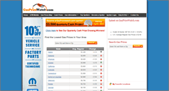 Desktop Screenshot of gaspricewatch.com